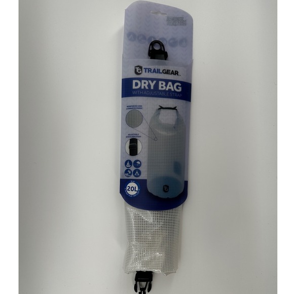 TrailGear Other - TrailGear 20L Dry Bag Blue Water Resistant Roll Top Storage Bag TG-800-20 NEW